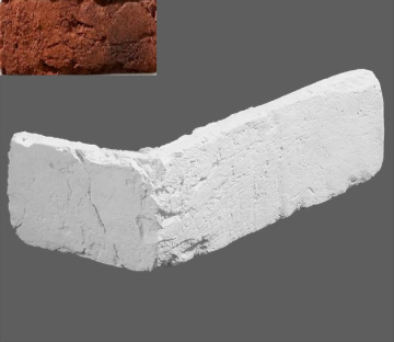 Искусственный камень Угловой элемент Мадрид 767 24,5/11x8x1,9 Leonardo Stone