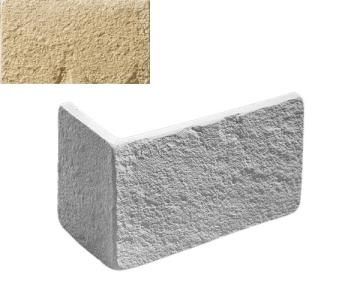 Искусственный камень Угловой элемент Марсель 050 13,4/28x18,1x2,5 Leonardo Stone