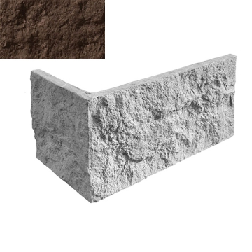 Искусственный камень Угловой элемент Милан 709 17,6/36,4x19,5x2 Leonardo Stone
