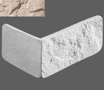 Искусственный камень Угловой элемент Монако 404 13,6/27,5x11,5x2 Leonardo Stone