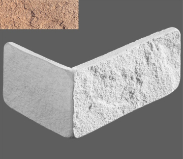 Искусственный камень Угловой элемент Монако 915 13,6/27,5x11,5x2 Leonardo Stone