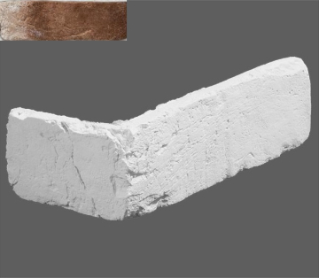 Искусственный камень Угловой элемент Орлеан 333 24/11x7,5x1,8 Leonardo Stone