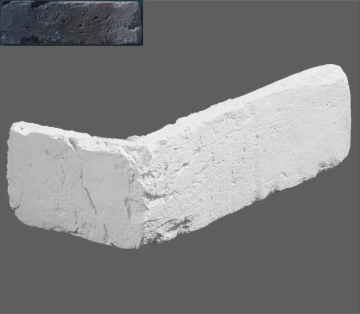 Искусственный камень Угловой элемент Орлеан 465 24/11x7,5x1,8 Leonardo Stone