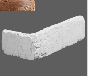 Искусственный камень Угловой элемент Орлеан 778 24/11x7,5x1,8 Leonardo Stone