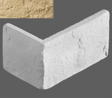 Искусственный камень Угловой элемент Палермо 050 13,2/28x14,7x2 Leonardo Stone