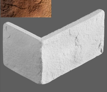 Искусственный камень Угловой элемент Палермо 345 13,2/28x14,7x2 Leonardo Stone