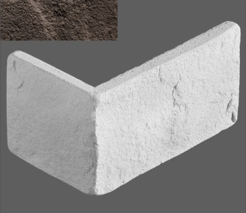Искусственный камень Угловой элемент Палермо 910 13,2/28x14,7x2 Leonardo Stone