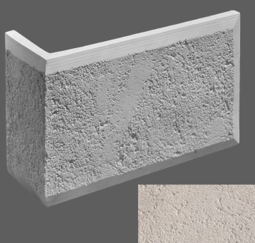 Искусственный камень Угловой элемент Рим 404 39/12x25x3 Leonardo Stone