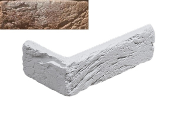 Искусственный камень Угловой элемент Руан 333 19,3/9,3x6,5x1,5 Leonardo Stone