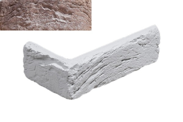 Искусственный камень Угловой элемент Руан 402 19,3/9,3x6,5x1,5 Leonardo Stone