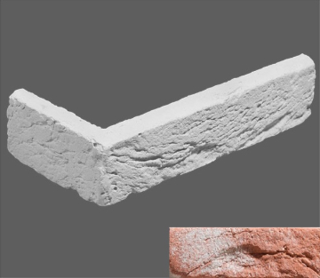 Искусственный камень Угловой элемент Сен-Жермен 490,5/9x5x1,5 Leonardo Stone