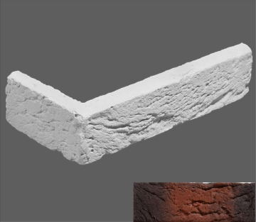 Искусственный камень Угловой элемент Сен-Жермен 767,5/9x5x1,5 Leonardo Stone
