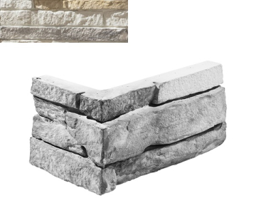 Искусственный камень Угловой элемент Шампань 088 20/10x10x3 Leonardo Stone