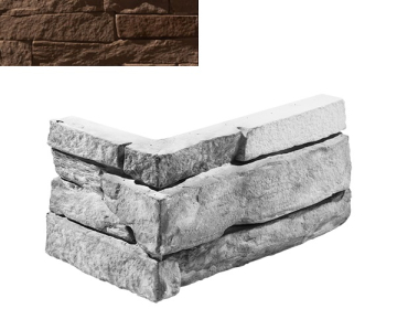 Искусственный камень Угловой элемент Шампань 510 20/10x10x3 Leonardo Stone