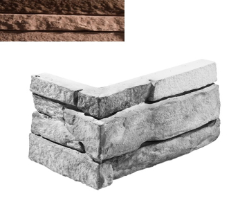 Искусственный камень Угловой элемент Шампань 890 20/10x10x3 Leonardo Stone