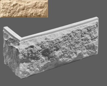 Искусственный камень Угловой элемент Шато 051 33/11x16,7x3 Leonardo Stone
