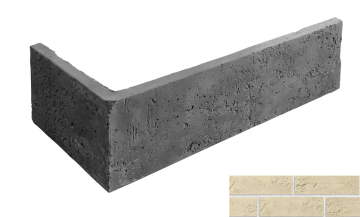 Искусственный камень Угловой элемент Сидней 051 27,7/13,4x9x1,2 Leonardo Stone
