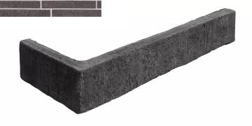 Искусственный камень Угловой элемент Сиэтл 740 27,8/10x5x1,5 Leonardo Stone