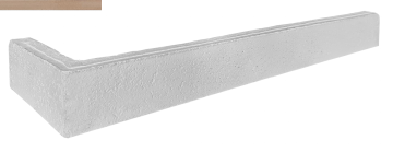 Искусственный камень Угловой элемент Ванкувер 334 34/10x4x1,5 Leonardo Stone