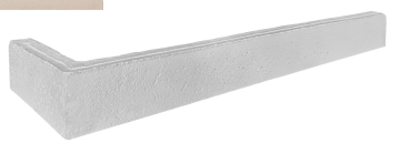 Искусственный камень Угловой элемент Ванкувер 406 34/10x4x1,5 Leonardo Stone