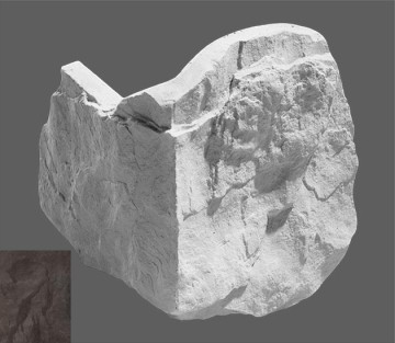 Искусственный камень Угол Бергамо 741 разноразмерный Leonardo Stone