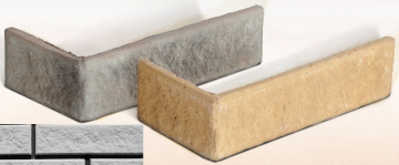 Искусственный камень Ванкувер 00 угловая 230х110х65х12 Ecostone