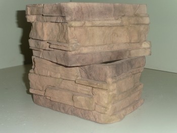 Искусственный камень Виченца 02 угол 180x130 (160x110) x 9.5 x 10 (15) Best Stone