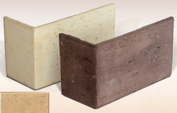 Искусственный камень Вилла 13 угловая 250х100х150х15 Ecostone