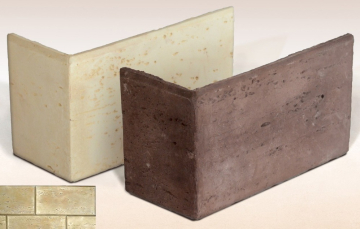 Искусственный камень Вилла 15 угловая 250х100х150х15 Ecostone