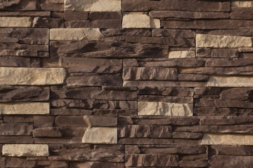 Искусственный камень Вислер 01-06 рядовая 500х100х40 Ecostone
