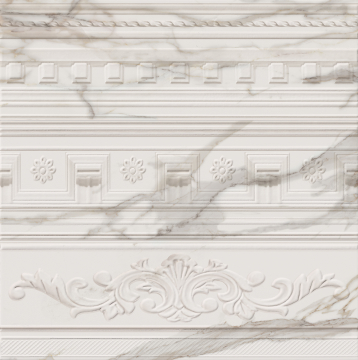 Italon 600080000268 Плитка CHARME EVO CALACATTA INSERTO ARTY 25х75 (микс 3 шт) Italon