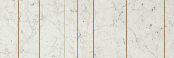 Italon 600080000369 Плитка Charme Extra Carrara Ins Golden Line 25x75 Italon