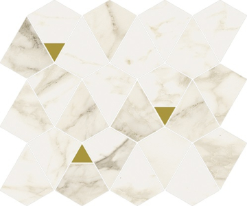 Italon 600110000975 Мозаика Carrara Mosaico Vertex 30x25.8 Italon