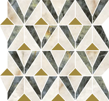 Italon 600110000977 Мозаика Stellaris Dark Mosaico Orpheus Lux 33.8x31.5 Italon