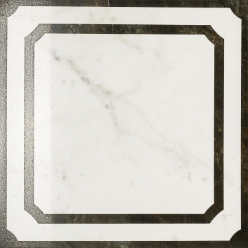 Italon 610080000117 Керамогранит Шарм Перл Вставка Фрэйм Лаппатированная 60x60 Italon