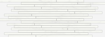 Italon 610110000638 Мозаика Charme Deluxe Бьянко Микеланжело Стрип Люкс 26x75 Italon