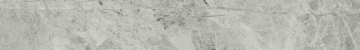 Italon 610130004520 Керамогранит Плинтус Шарм Экстра Силвер 7,2х80 Italon