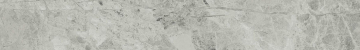 Italon 610130004707 Керамогранит Плинтус Шарм Экстра Силвер Люкс 7,2x60 Italon