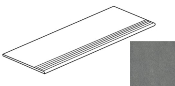 Italon 610140000067 Ступени Everstone Lava Gradino Nat 30x60 Italon
