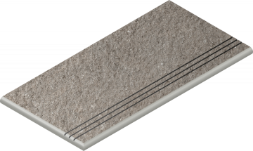 Italon 620040000157 Ступени Grey Gradino Round Grip Sx 30x60 Italon