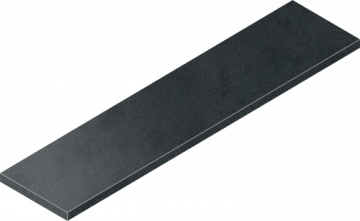 Italon 620070000813 Ступени Materia Titanio Scalino Angolare Sinistro 120 33x120 Italon