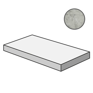 Italon 620070000989 Ступени Charme Extra Silver Scalino Angolare Sx 33x60 Italon