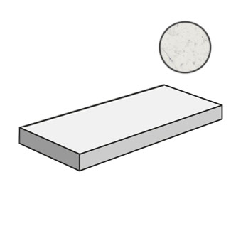 Italon 620070000999 Ступени Charme Extra Carrara Scalino Angolare Dx 33x120 Italon