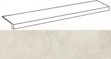 Italon 620070001266 Ступени Millenium Pure фронтальная 33x120 Italon