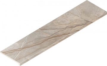 Italon 620070002602 Ступени Stellaris Elegant Silver Scalino Angolare Dx 33x120 Italon