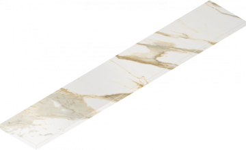 Italon 620070002631 Ступени Stellaris Calacatta Gold Scalino Angolare Sx 33x160 Italon