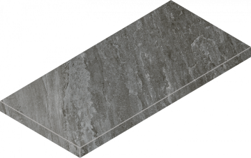 Italon 620070002974 Ступени Magma Graphite Scalino Grip Ang.SX 33x60 Italon