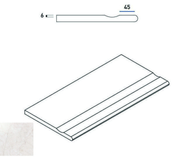 Italon 620090000274 Керамогранит PURE BORDO SVASATO ROUND 30x60 Italon