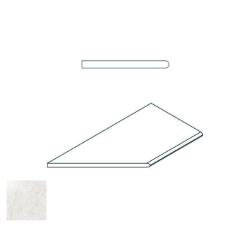 Italon 620090000279 Керамогранит PURE BORDO ROUND SX 30x60 Italon