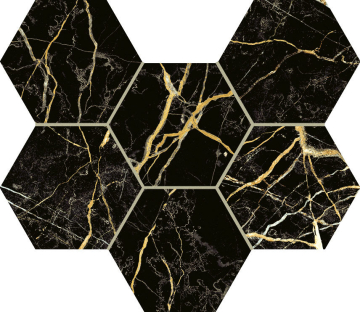 Italon 620110000069 Керамогранит Charme Extra Laurent Mosaico Hexagon 25x29 Italon